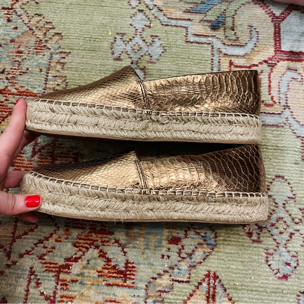 Jack Rogers Metallic Bronze Espadrilles - Picture 6 of 6